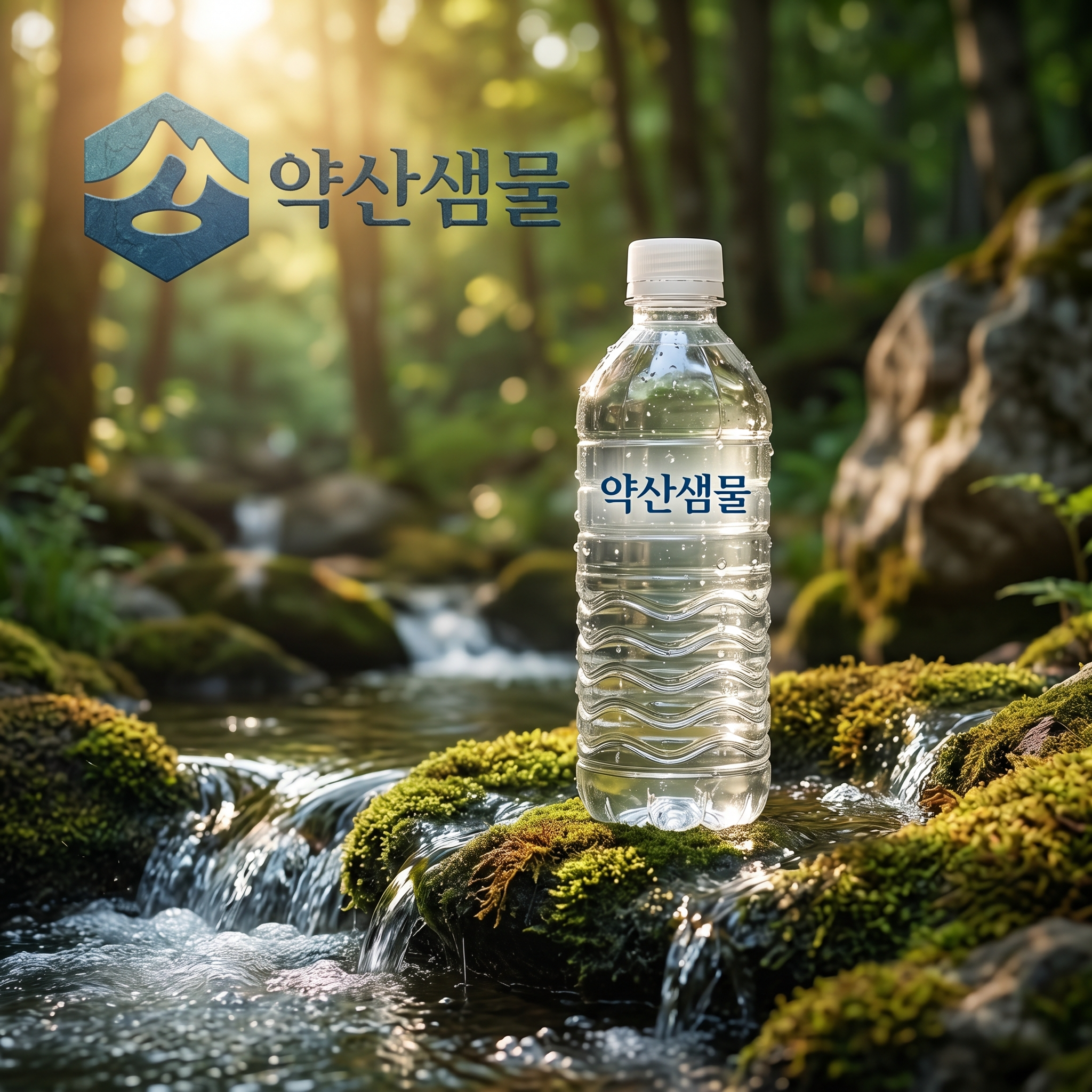 약산게르마늄샘물 무라벨 제품